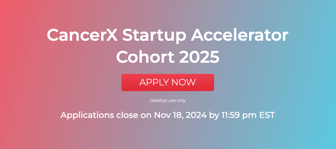 Applications Open for 2025 CancerX Accelerator – CancerX Moonshot